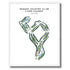 Odessa Country Club, Links Course, Texas - Printed Golf Courses