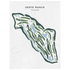 Oeste Ranch, Texas - Printed Golf Courses