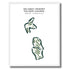 Oglebay Resort Palmer Course, West Virginia - Printed Golf Courses