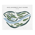 Ohio University Golf Course, Ohio - Printed Golf Courses