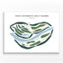 Ohio University Golf Course, Ohio - Printed Golf Courses