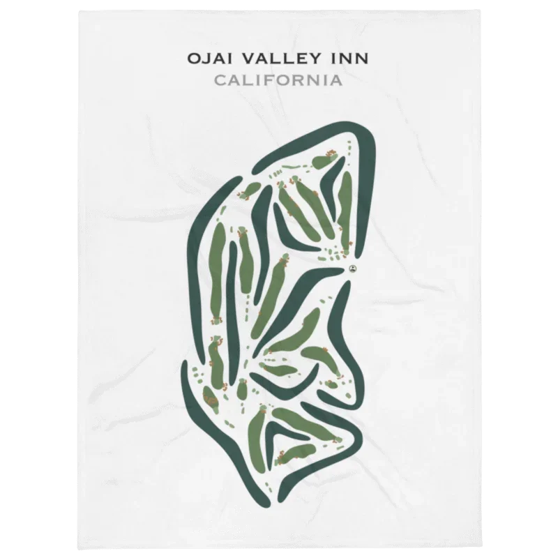 Ojai Valley Inn, California - Printed Golf Courses