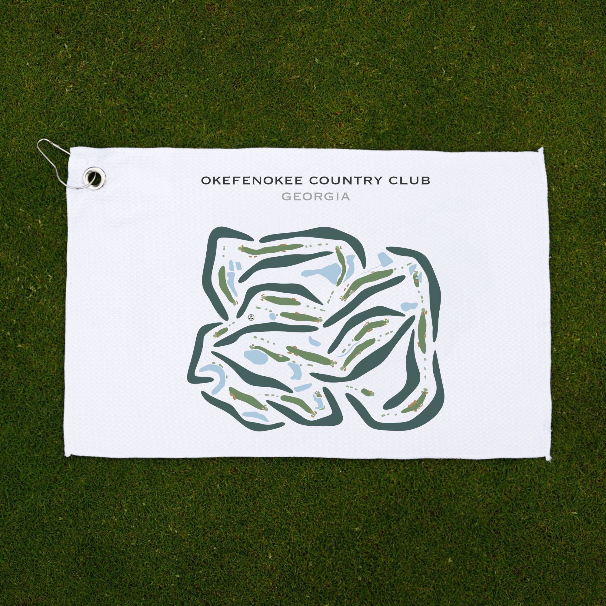 Okefenokee Country Club, Georgia - Printed Golf Courses