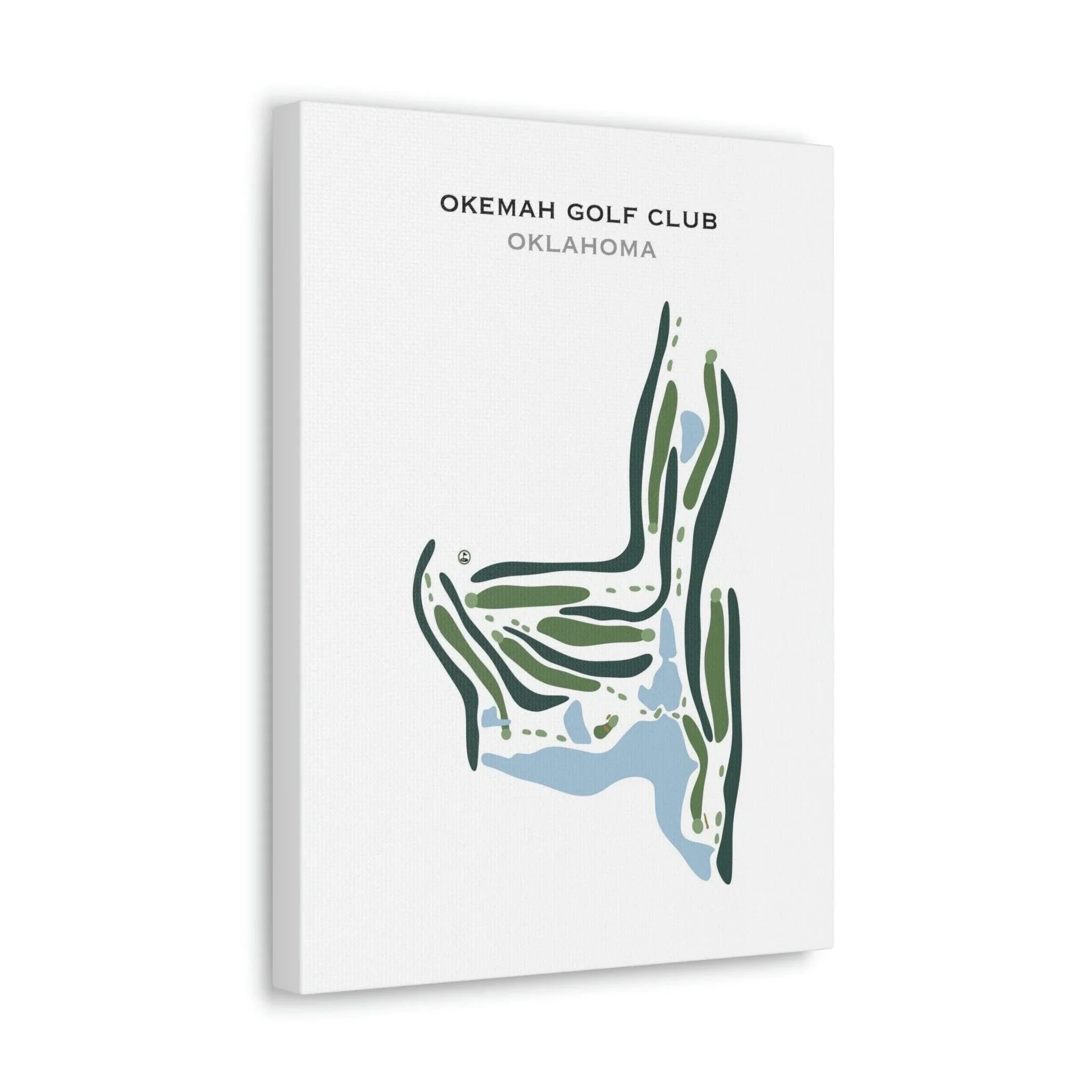 Okemah Golf Club, Oklahoma - Printed Golf Courses