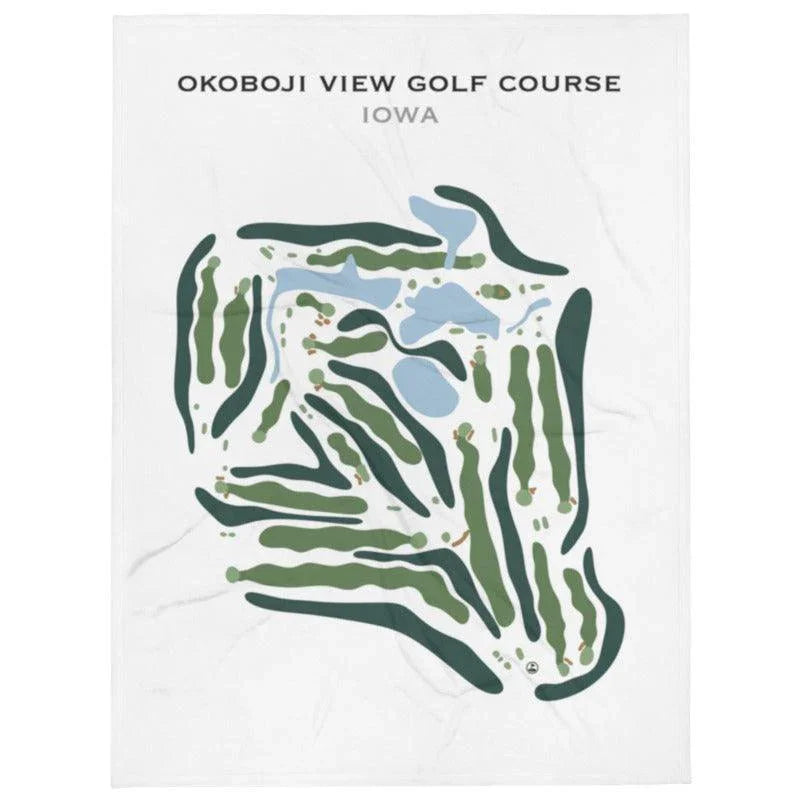 Okoboji View Golf Course, Iowa - Printed Golf Course