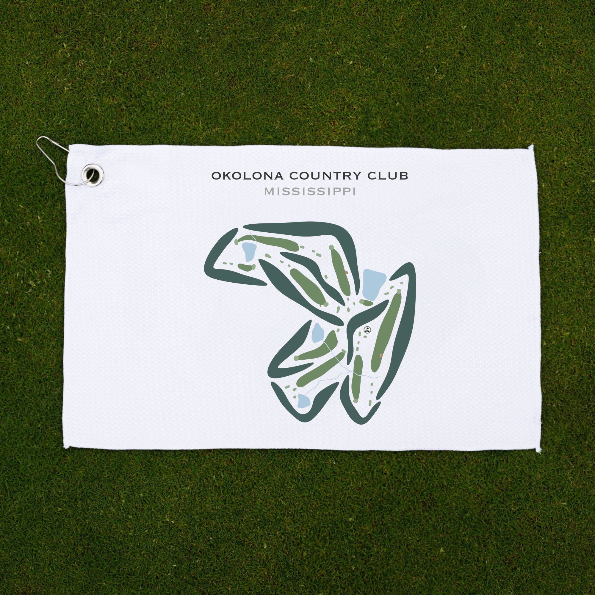 Okolona Country Club, Mississippi - Printed Golf Courses