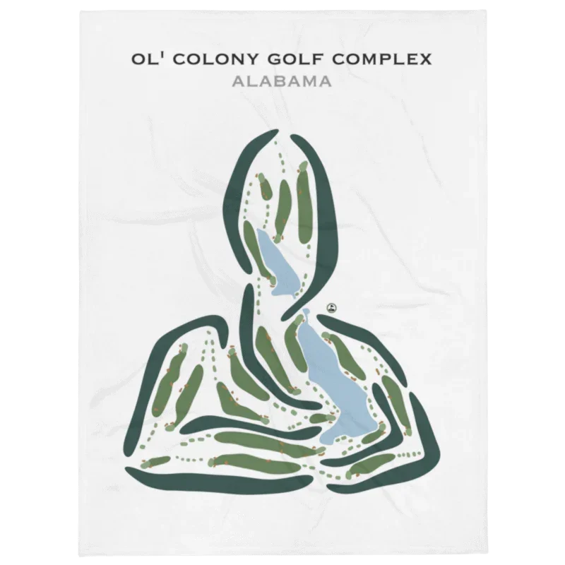 Ol’ Colony Golf Complex, Alabama - Printed Golf Courses