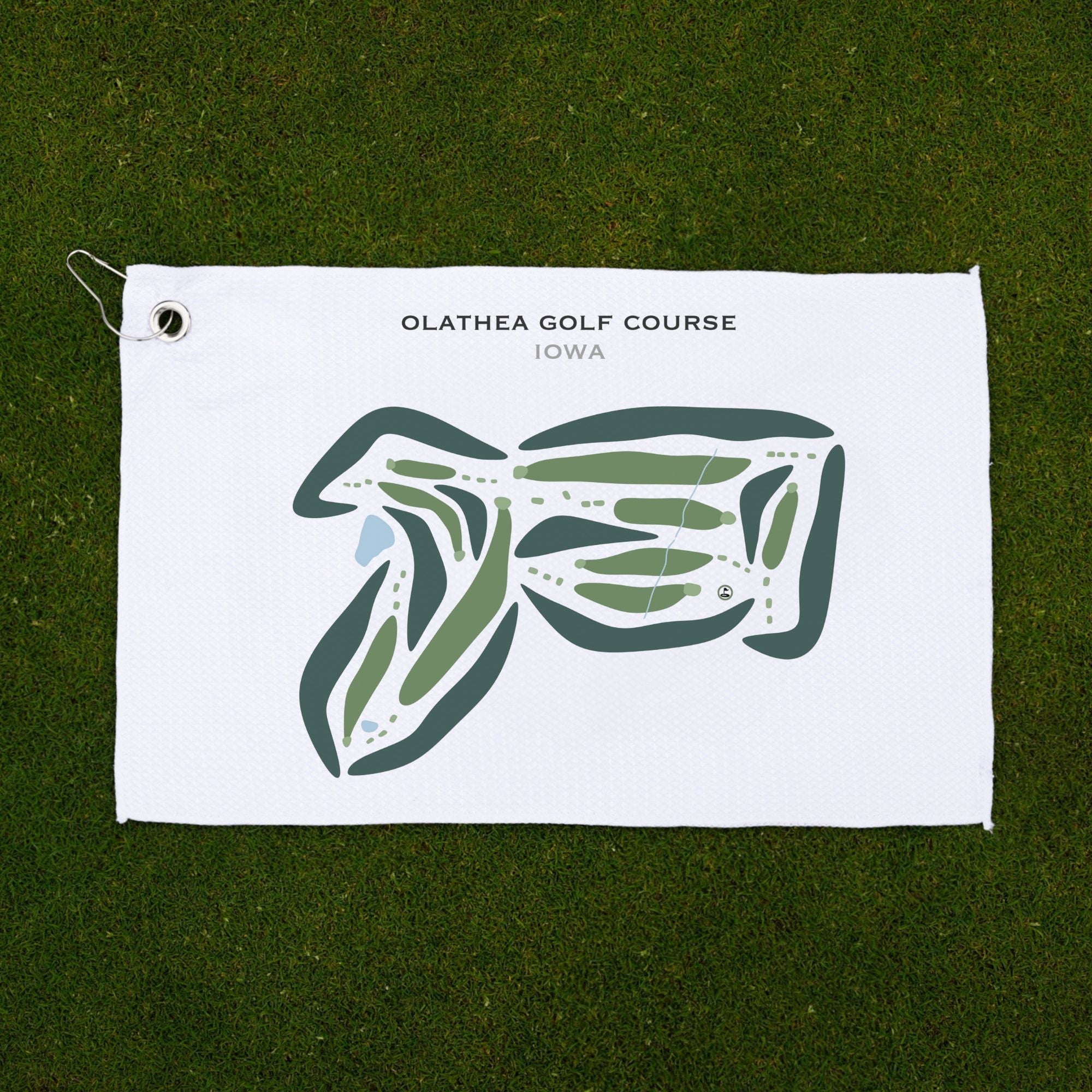 Olathea Golf Course, Iowa - Printed Golf Courses