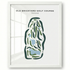 Old Brickyard Golf Course, Texas - Printed Golf Courses