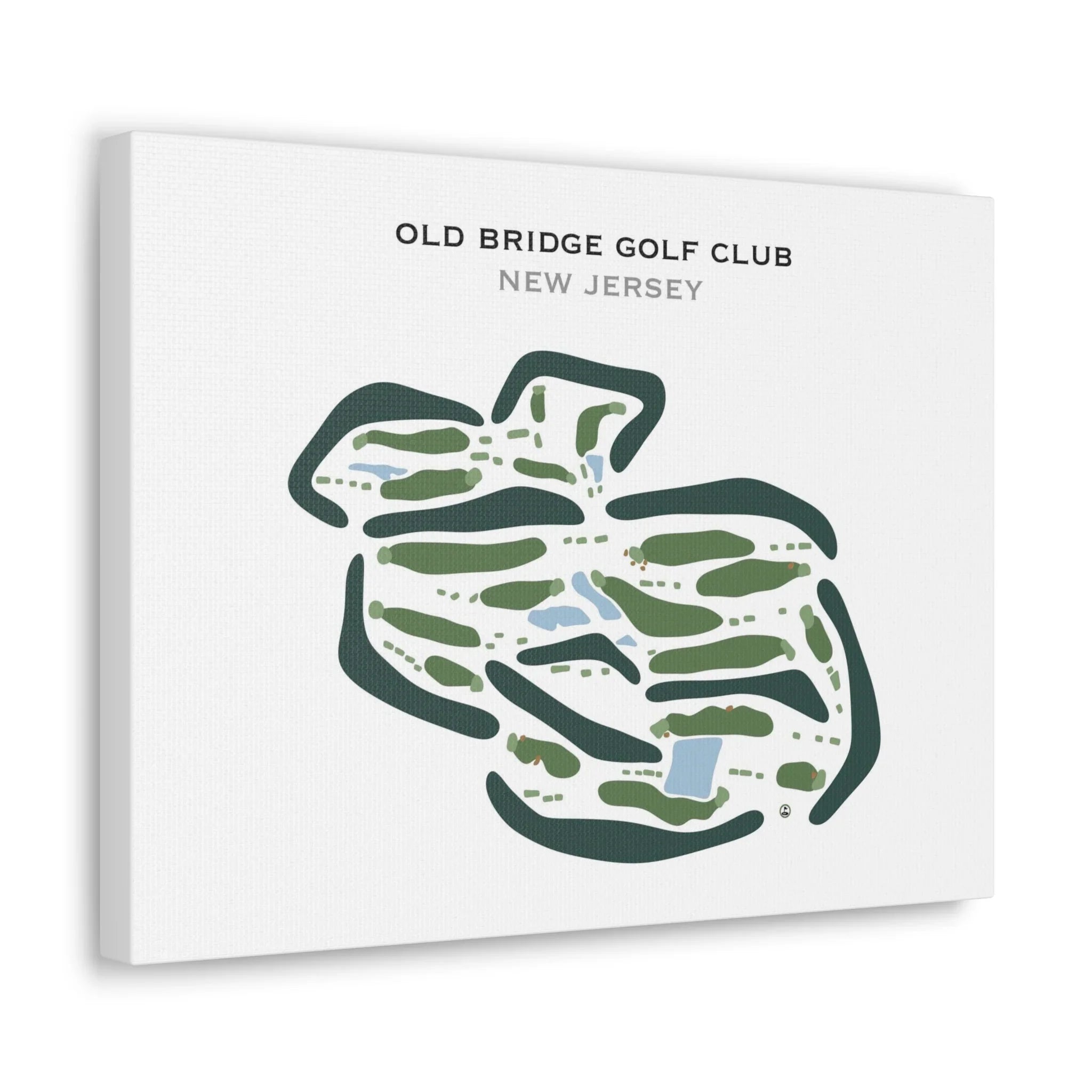 Old Bridge Golf Club, New Jersey - Printed Golf Courses
