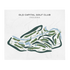 Old Capital Golf Club, Indiana - Printed Golf Courses