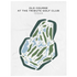 Old Course at The Tribute Golf Club, Texas - Printed Golf Courses