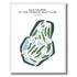 Old Course at The Tribute Golf Club, Texas - Printed Golf Courses