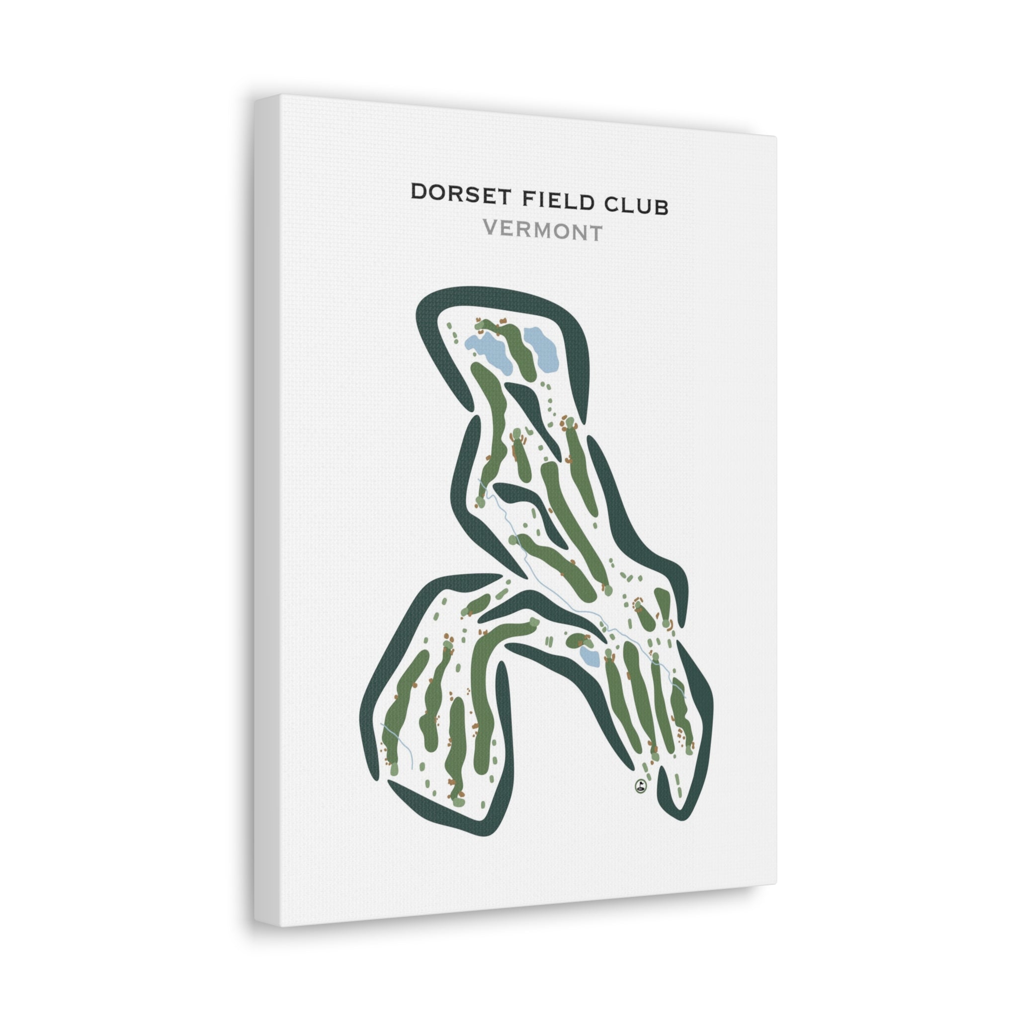 OLD Dorset Field Club, Vermont - Printed Golf Courses