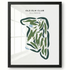 Old Elm Club, Illinois - Printed Golf Course