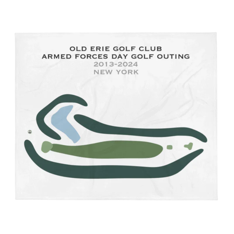 Old Erie Golf Club, New York | Hole #2 - Printed Golf Courses