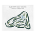 Old Fort Golf Course, North Carolina - Printed Golf Courses