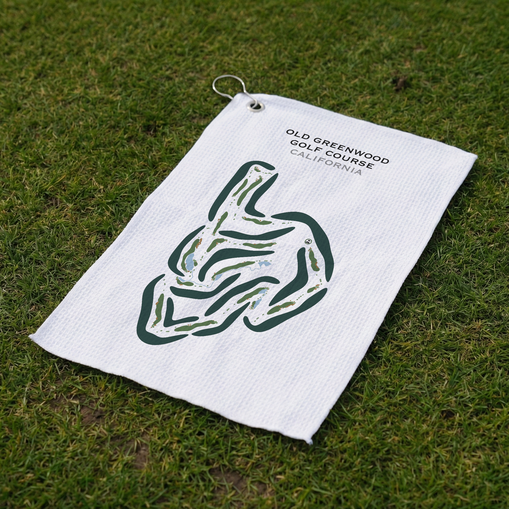 Old Greenwood Golf Course, California - Printed Golf Courses