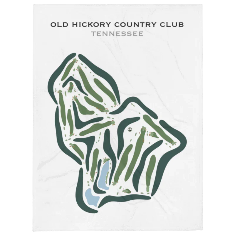 Old Hickory Country Club, Tennessee - Printed Golf Courses