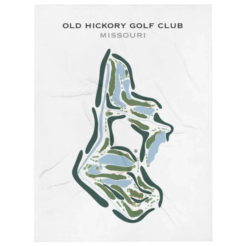 Old Hickory Golf Club, Missouri - Printed Golf Course