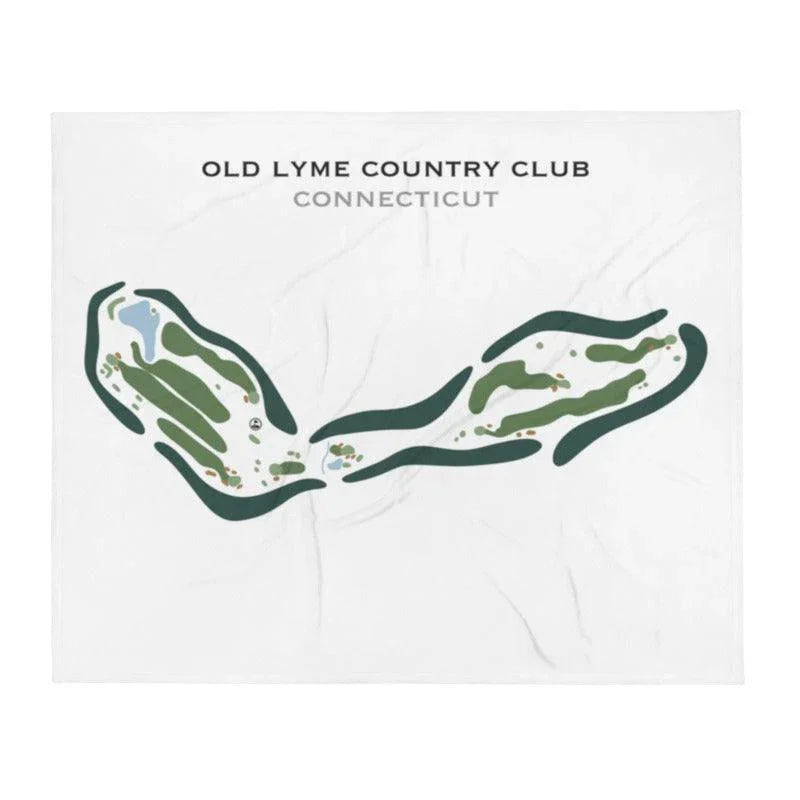 Old Lyme Country Club, Connecticut - Printed Golf Course