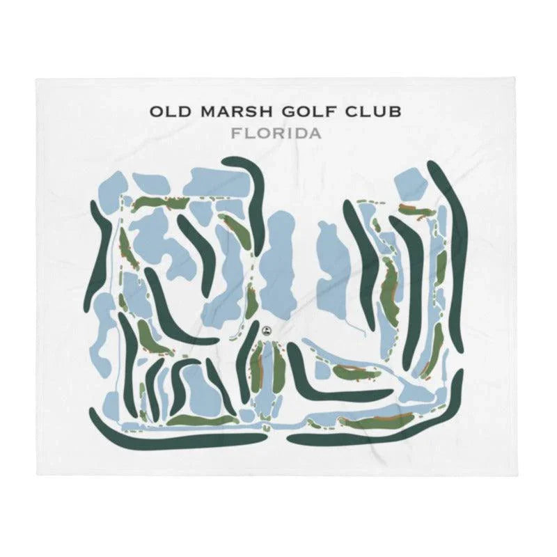 Old Marsh Golf Club, Florida - Printed Golf Course