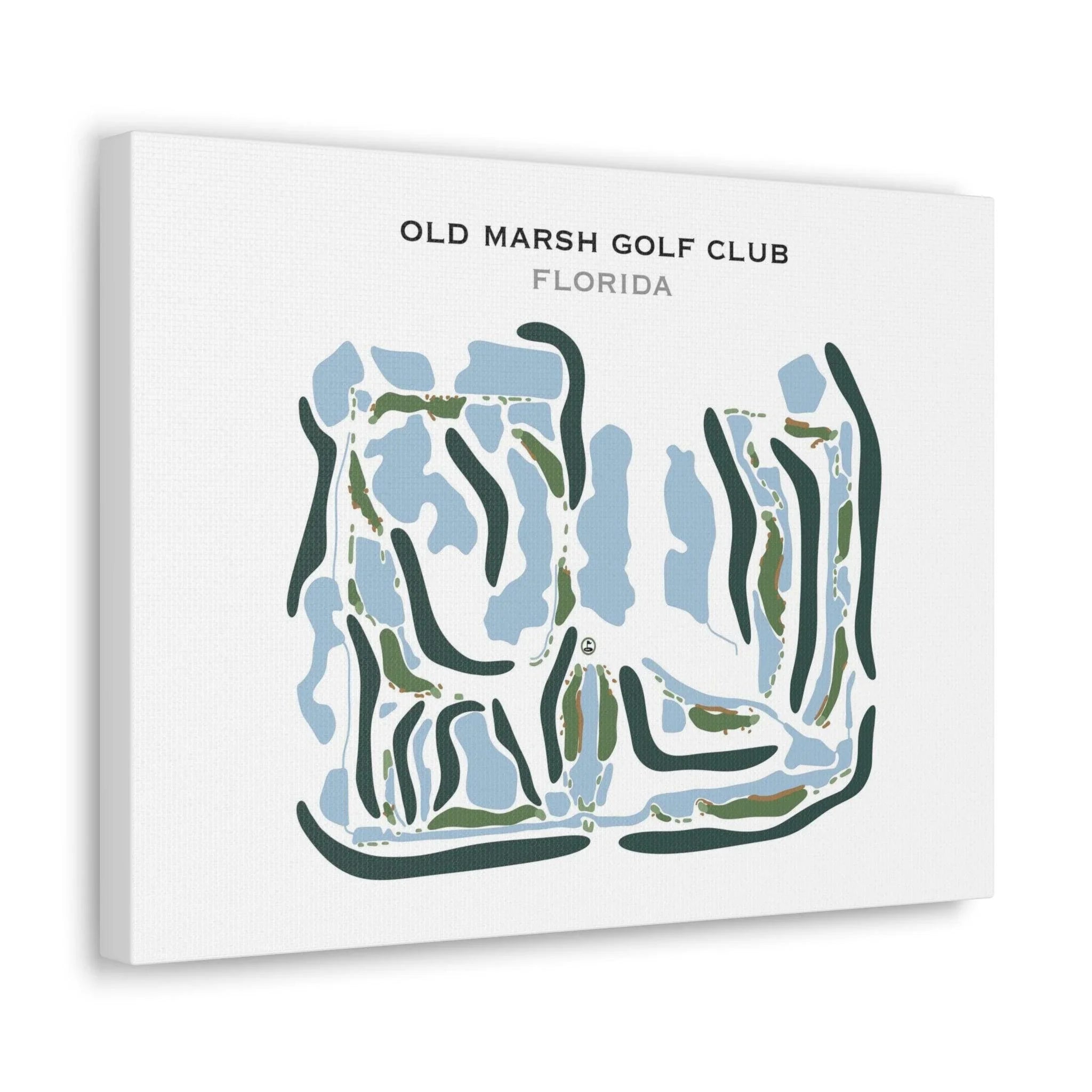 Old Marsh Golf Club, Florida - Printed Golf Course