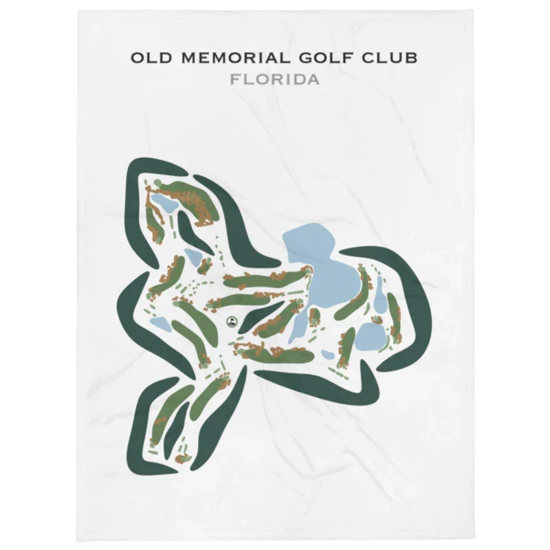 Old Memorial Golf Club, Florida - Printed Golf Courses