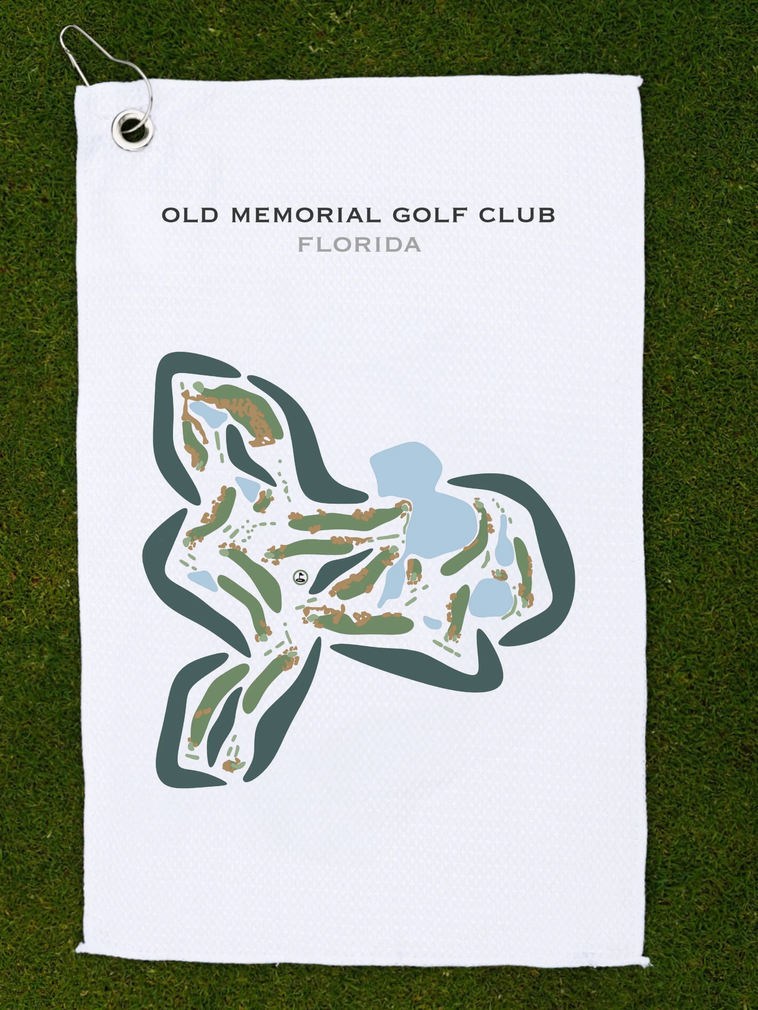 Old Memorial Golf Club, Florida - Printed Golf Courses