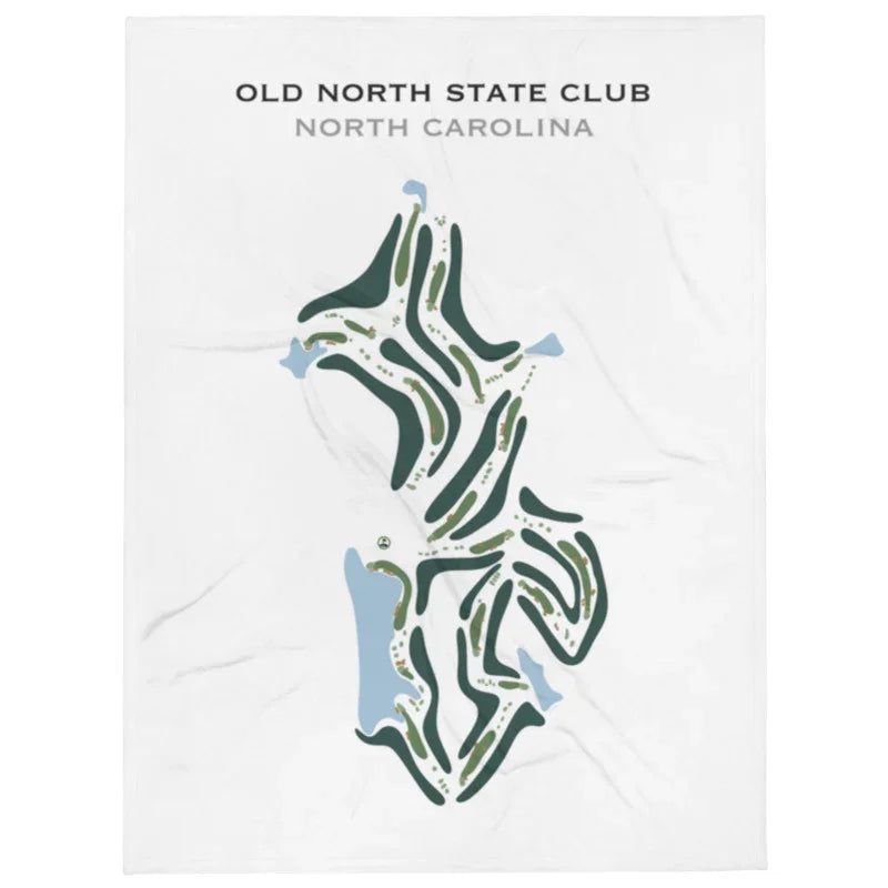 Old North State Club, North Carolina - Printed Golf Course