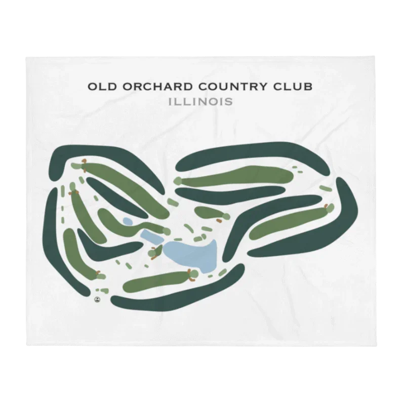 Old Orchard Country Club, Illinois - Printed Golf Courses