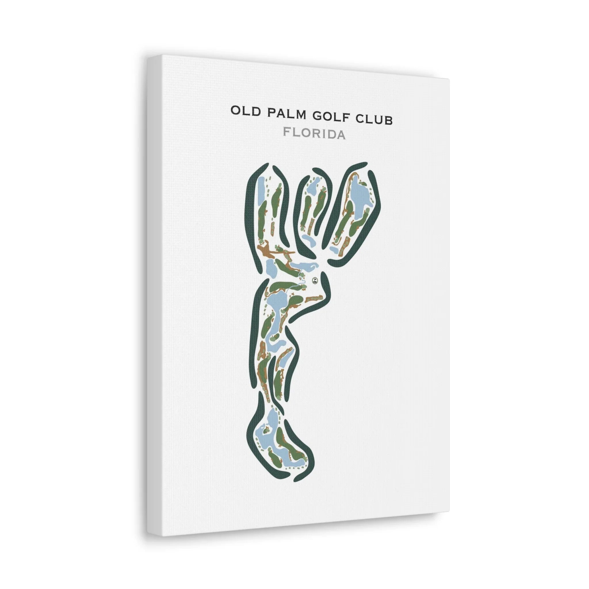 Old Palm Golf Club, Florida - Printed Golf Course