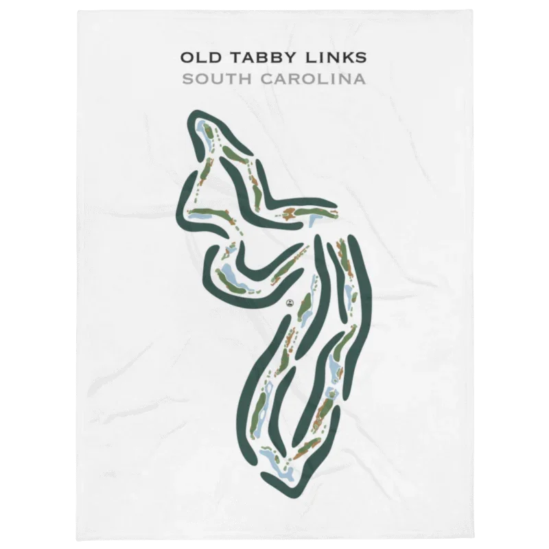 Old Tabby Golf Links, South Carolina - Printed Golf Course