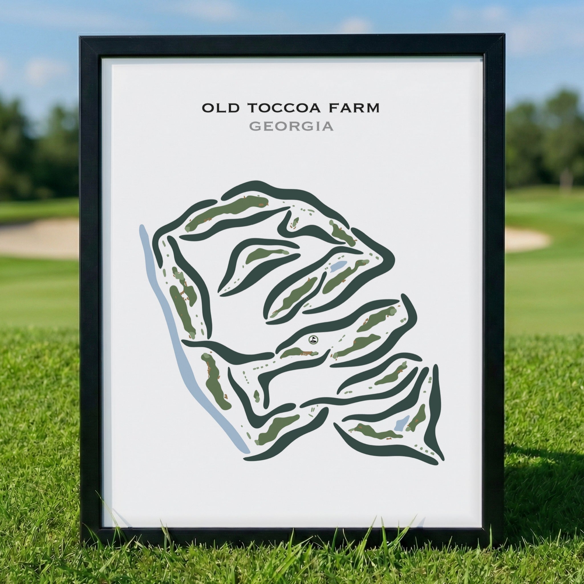 Old Toccoa Farm, Georgia - Printed Golf Courses
