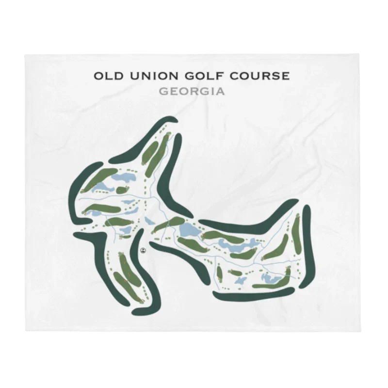 Old Union Golf Course, Georgia - Printed Golf Courses