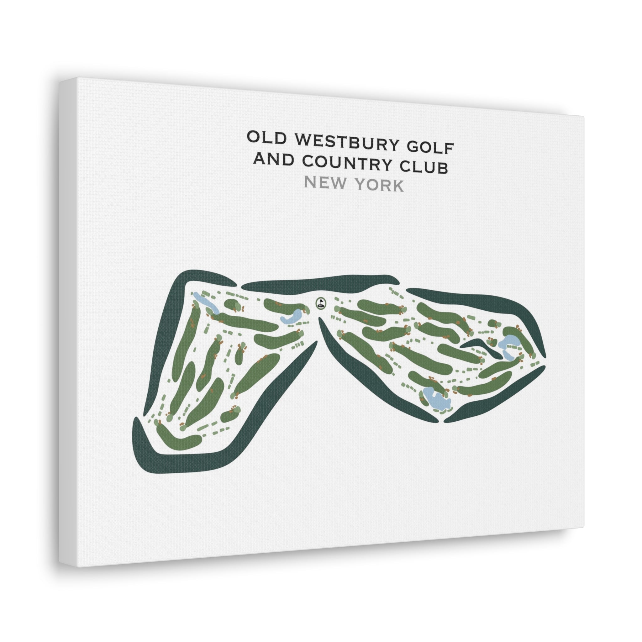 Old Westbury Golf & Country Club, New York - Printed Golf Courses