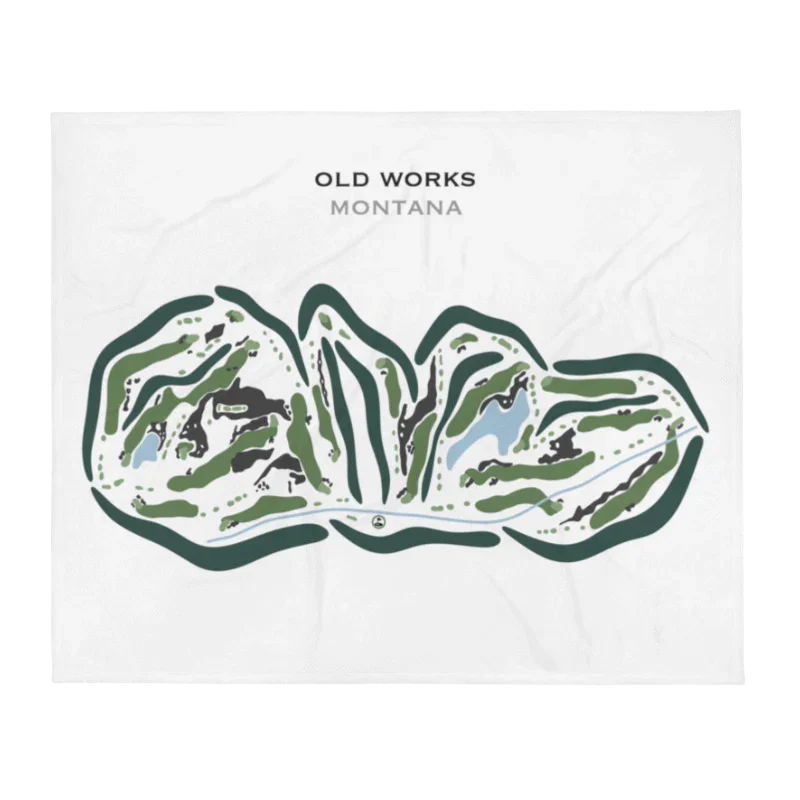 Old Works Golf Club, Montana - Printed Golf Courses