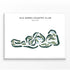 Old Marsh Country Club, Maine - Printed Golf Courses