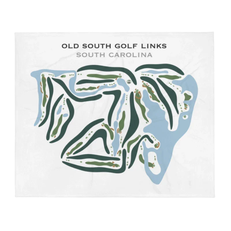 Old South Golf Links, South Carolina - Printed Golf Courses