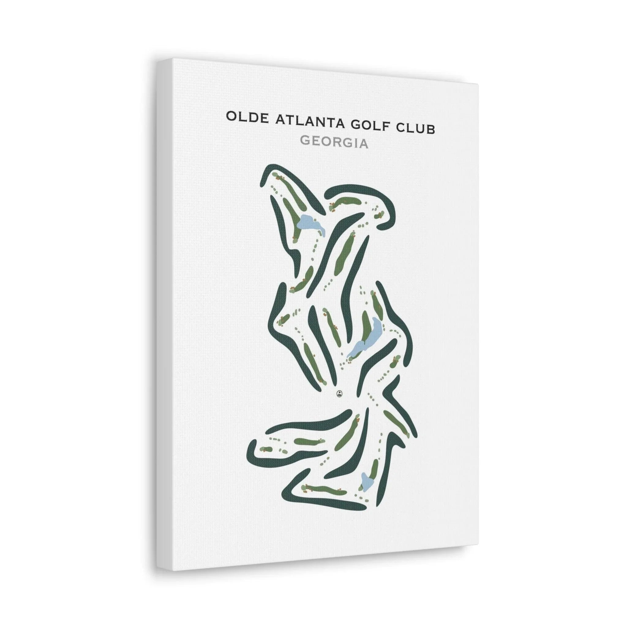 Olde Atlanta Golf Club, Georgia - Printed Golf Course