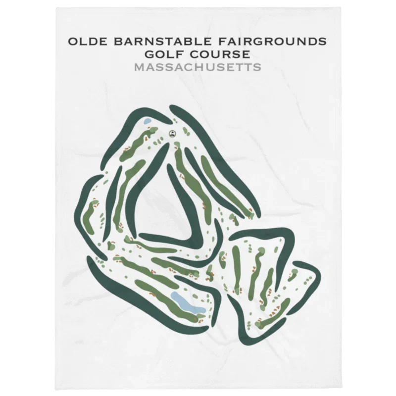 Olde Barnstable Fairgrounds Golf Course, Massachusetts - Printed Golf Courses