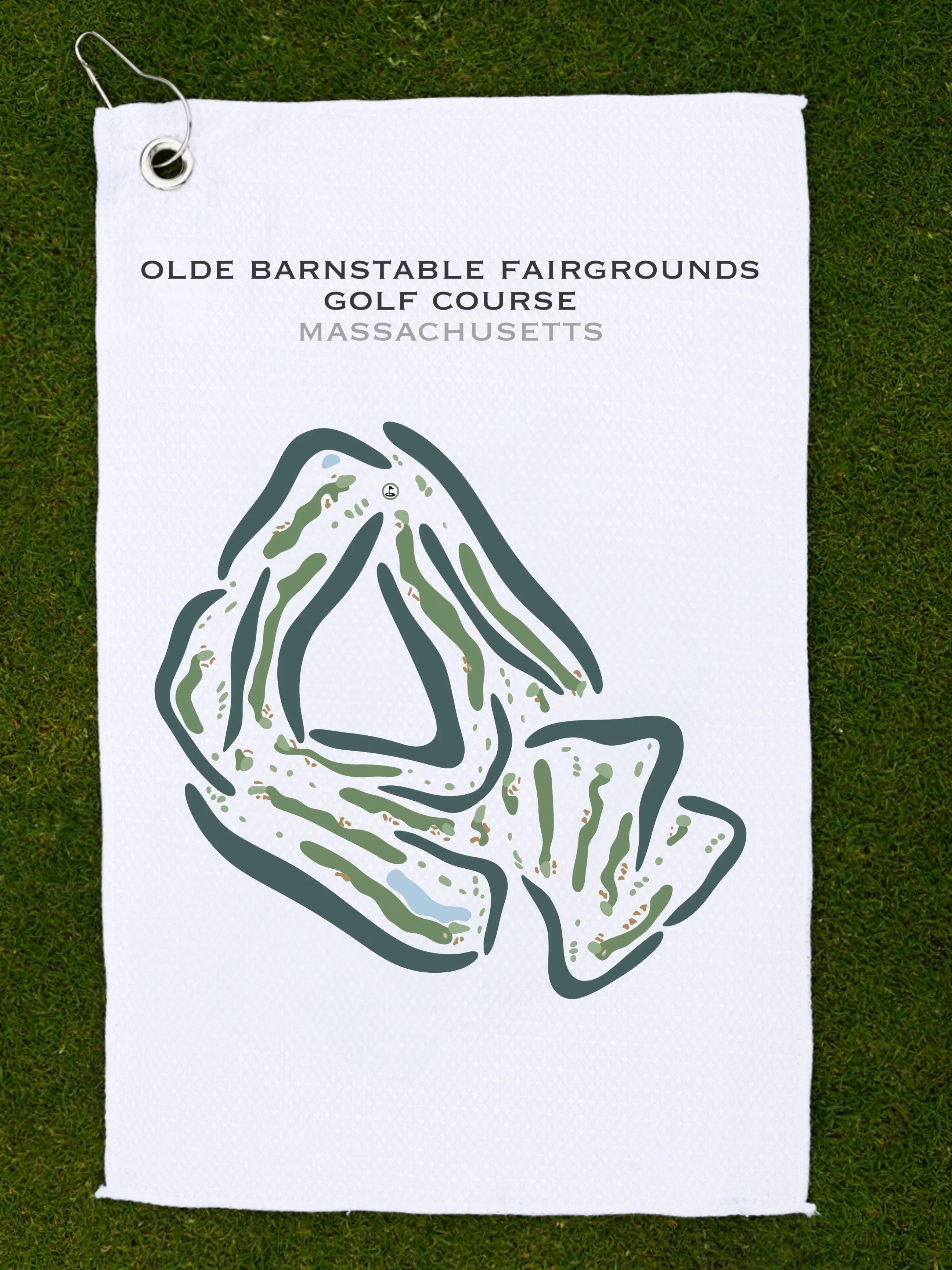 Olde Barnstable Fairgrounds Golf Course, Massachusetts - Printed Golf Courses