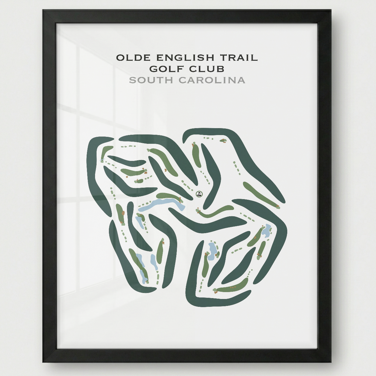 Olde English Trail Golf Club, South Carolina - Printed Golf Courses