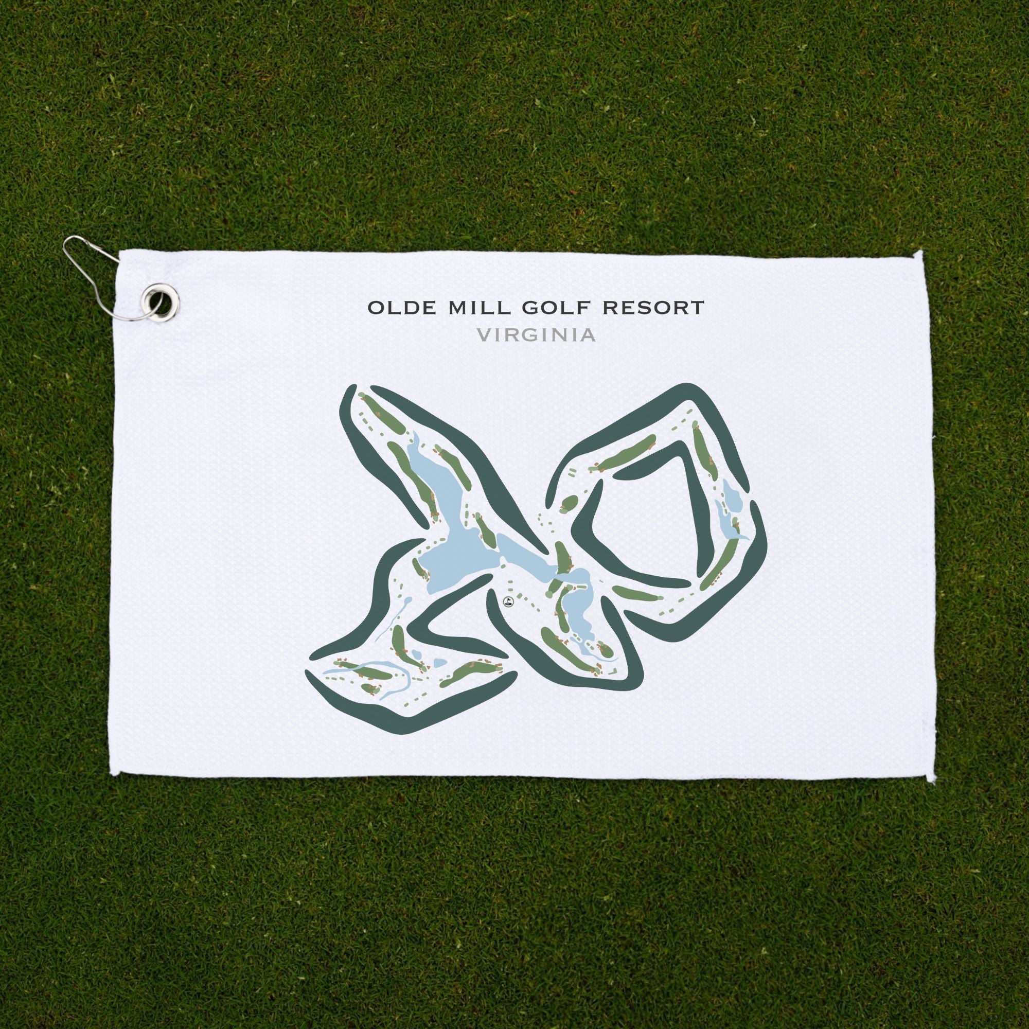 Olde Mill Golf Course, Virginia - Printed Golf Courses