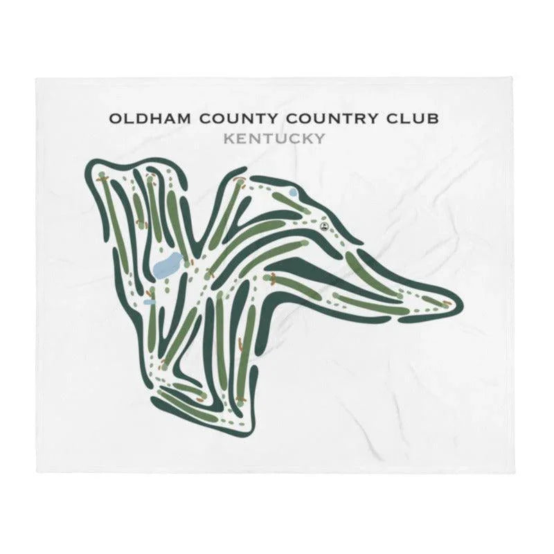 Oldham County Country Club, Kentucky - Printed Golf Courses