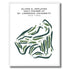 Oliver D. Appleton Golf Course at St. Lawrence University, New York - Printed Golf Course