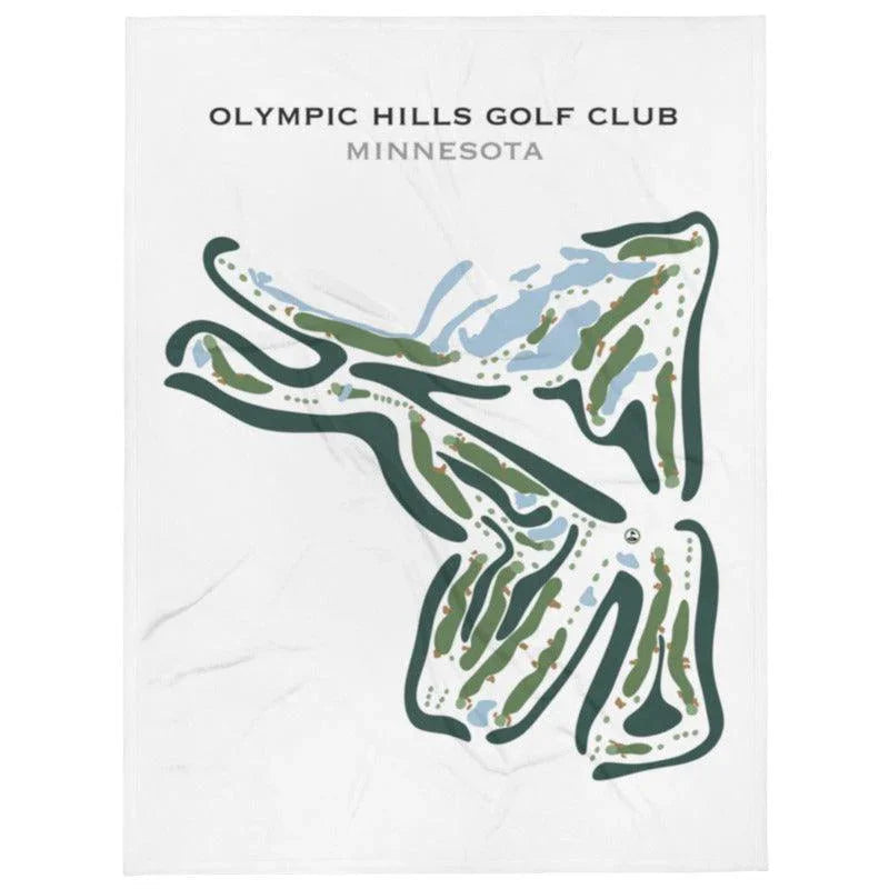 Olympic Hills Golf Club, Minnesota - Printed Golf Courses