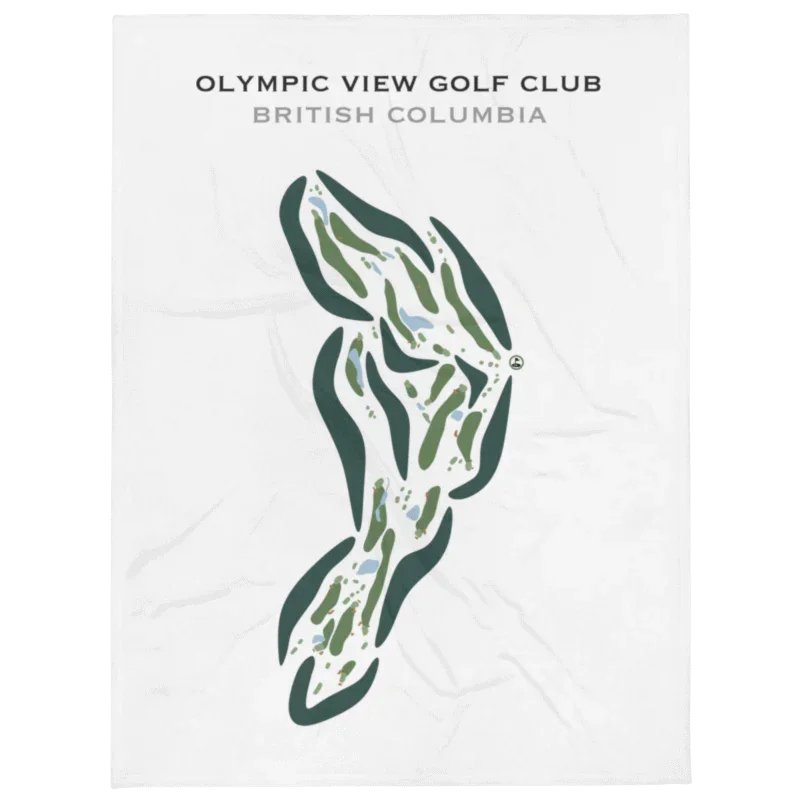 Olympic View Golf Club, British Columbia, Canada - Printed Golf Courses