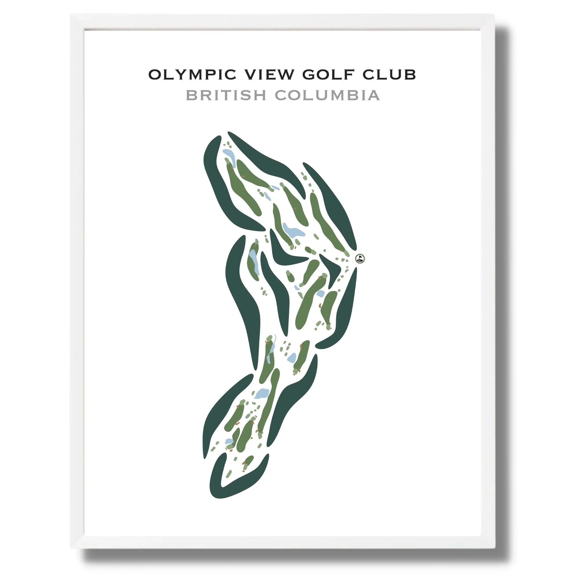 Olympic View Golf Club, British Columbia, Canada - Printed Golf Courses