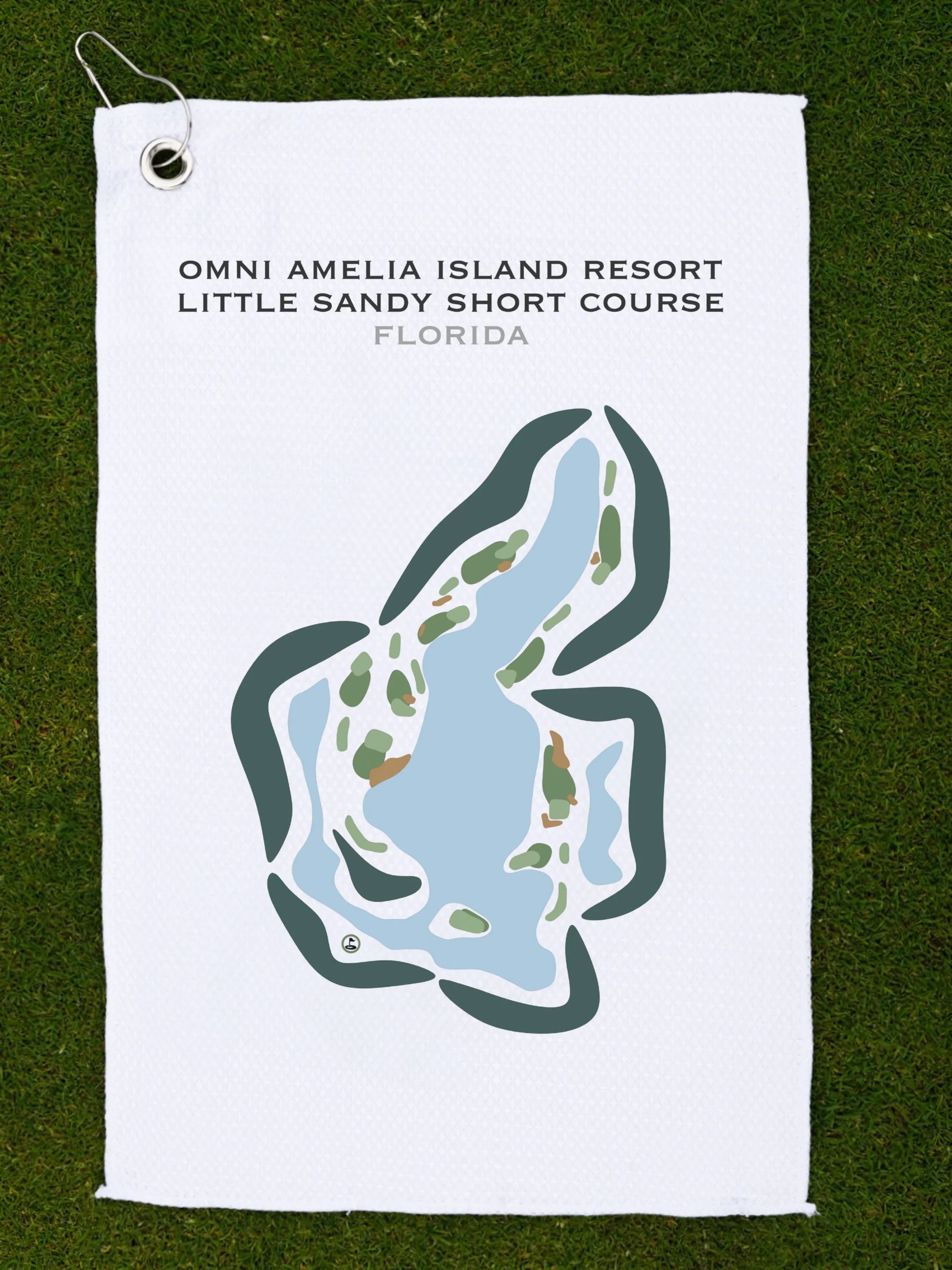 Omni Amelia Island Resort - Little Sandy Short Course Amelia Island, Florida - Printed Golf Courses